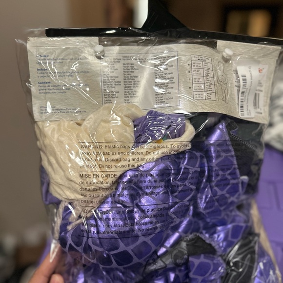 Disney Monsters Inc. Boo Purple Kids Costume - Picture 3 of 3